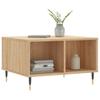 Vidaxl Stolik Kawowy, Dąb Sonoma 60X50X36,5 Cm Materiał Drewnopochodny