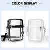 Crossbody Bag Transparent Ultra-light Waterproof Sports Bag Transparent Mobile Phone Bag Storage Bag Cosmetic Bag