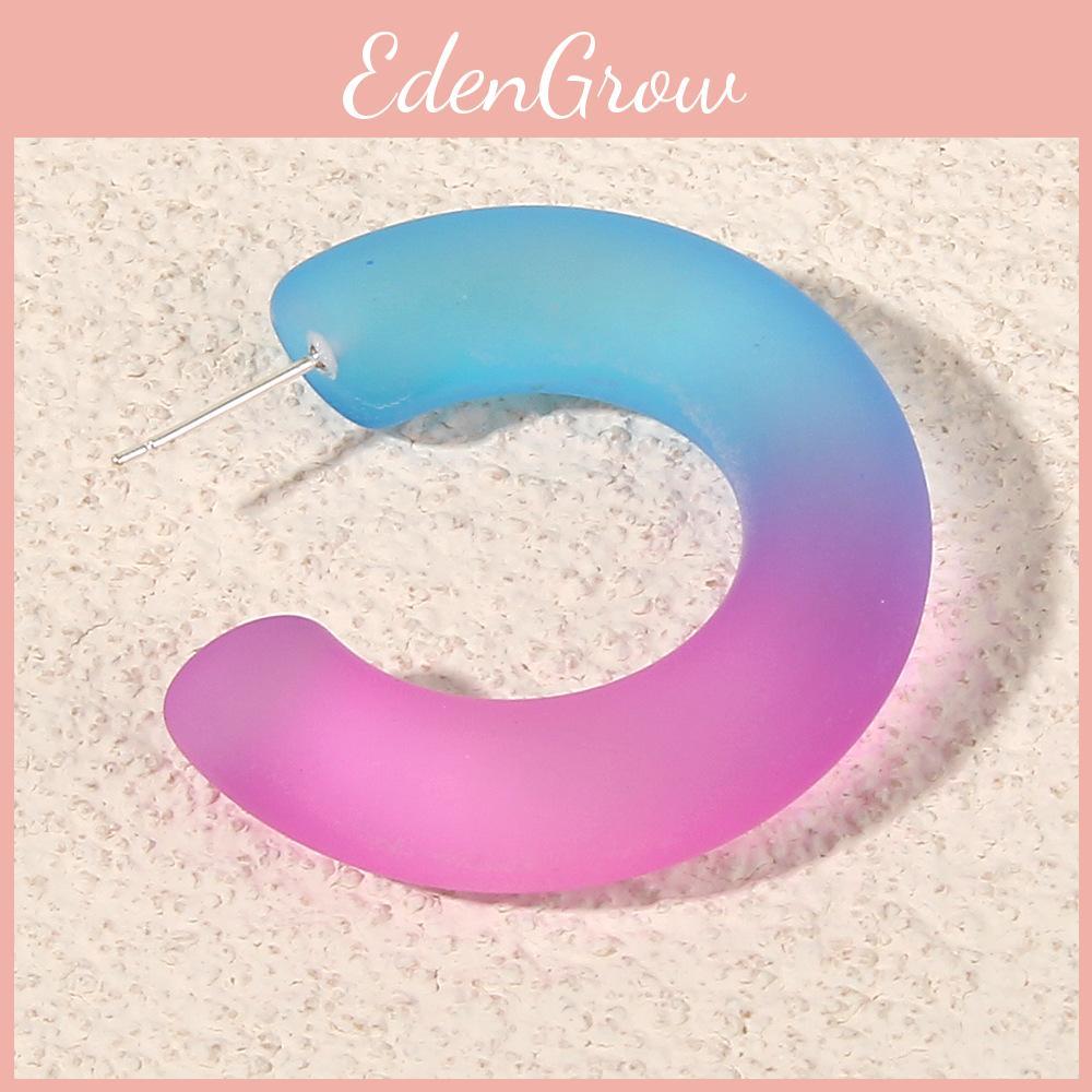 Womens Colorful Acrylic Geometric Earrings For Festive Occasions And Gifts