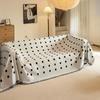 Cream Style Sofa Cover Towel Four Seasons Universal Dustproof Anti-Scratching Universal Sofa Cover Non-Slip Sofa Cushion Cover Blanket