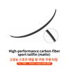 YZ For Tesla Model Y Juniper 3 Highland 1.2M Spoiler Rear Trunk Air Spoiler Original Car ABS /Carbon Fiber Car Accessories 2025