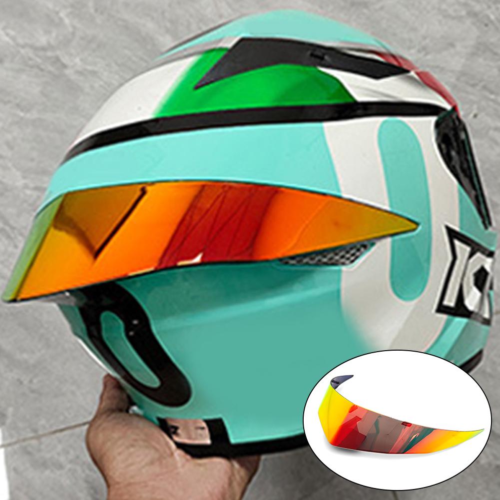 Spoiler na motocyklovou helmu Velké zadní křídlo Aerodynamický nástavec Úprava helmy s celoobličejovým krytem Závodní prodloužení ocasu pro řadu KYT TT/TTC