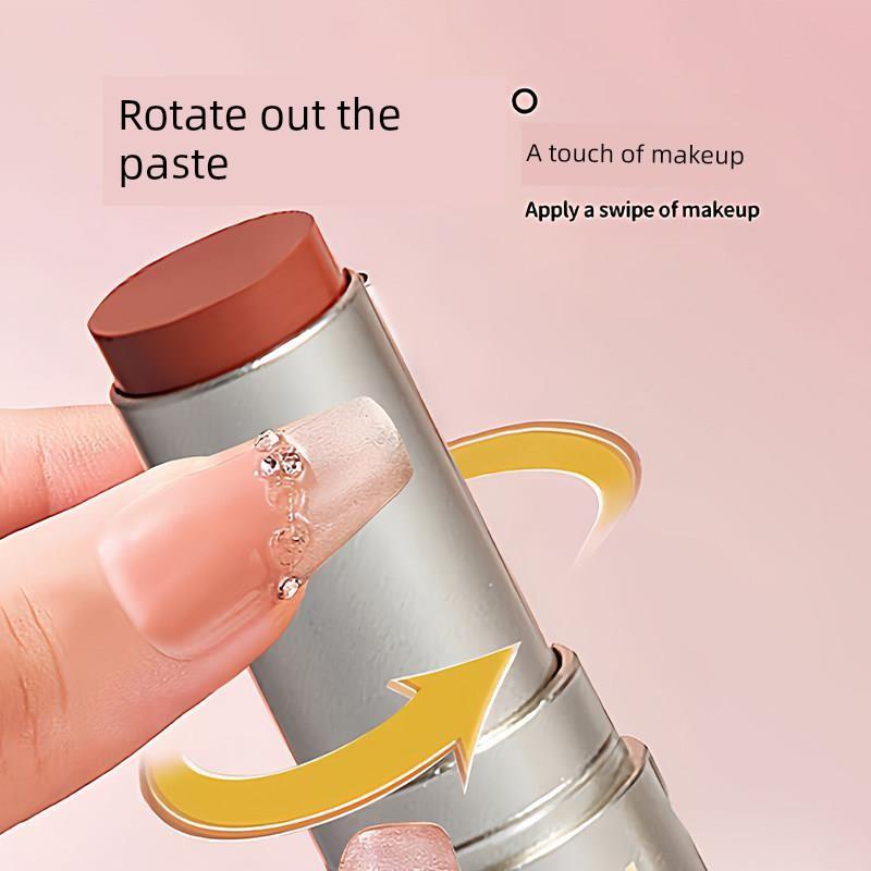 Celebrities Recommend Multi-Use Blush Stick, Concealer, Eyeshadow, and Lipstick, Four-In-One for Covering Tear Troughs and Dark Circles, Genuine
