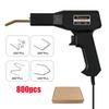 11W Welding Machine EU Plastic Welding Gun With 1 Kind Of Nails Car Bumper Repair Cracking Tool Garage Nailer PVC Machine Black