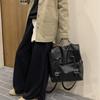 Womens Leather Backpack Work Commute Travel Laptop Large Capacity Casual Vintage Style Shoulder Bag