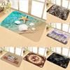 Printed Rug Doormat for Bedrooms Front Door Non-slip Stain-resistant Suitable for Various Home Settings