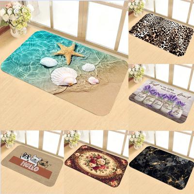 Printed Rug Doormat for Bedrooms  Front Door Non-slip Stain-resistant  Suitable for Various Home Settings