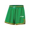 Li Ning CBA Series Fashion Mid Waist Versatile Simple Basketball Shorts Men Shorts AAPV481-1