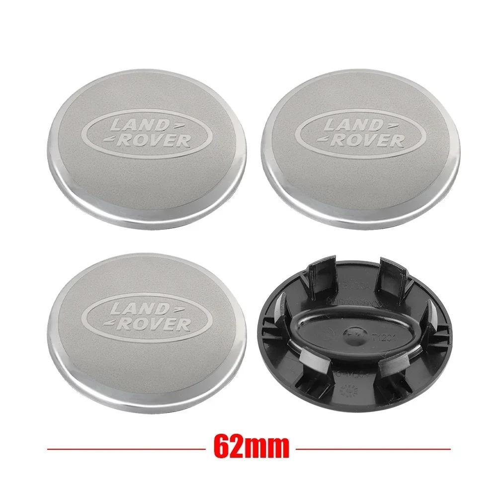 For Landrover SVR Discovery Velar L322 L405 P250 P38 Evoque Range 4PCS 62MM Car Wheel Center Cover Hub Cap Auto Accessorie
