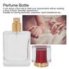 50ml Glass Perfume Bottle Refillable Perfume Atomizer Dispenser Liquid Makeup Container