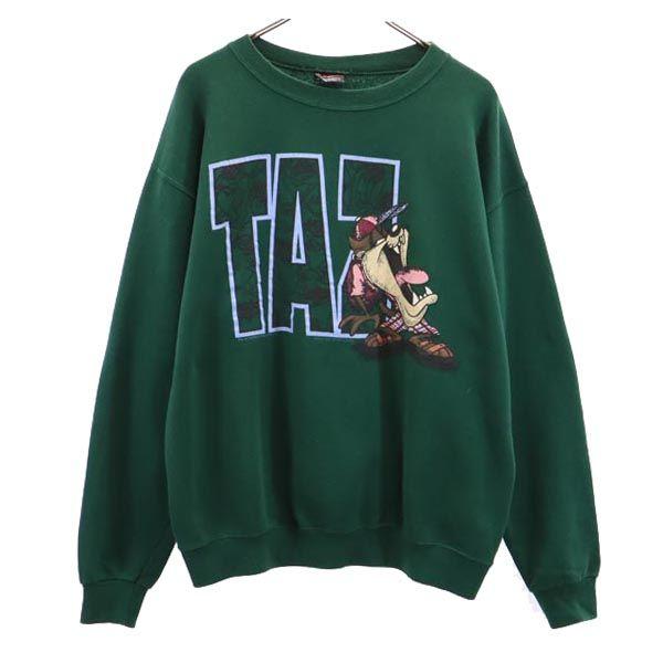 

GARMENT GRAPHICS 90s Made in USA Long sleeve sweat trainer L Back brushed Men s Used