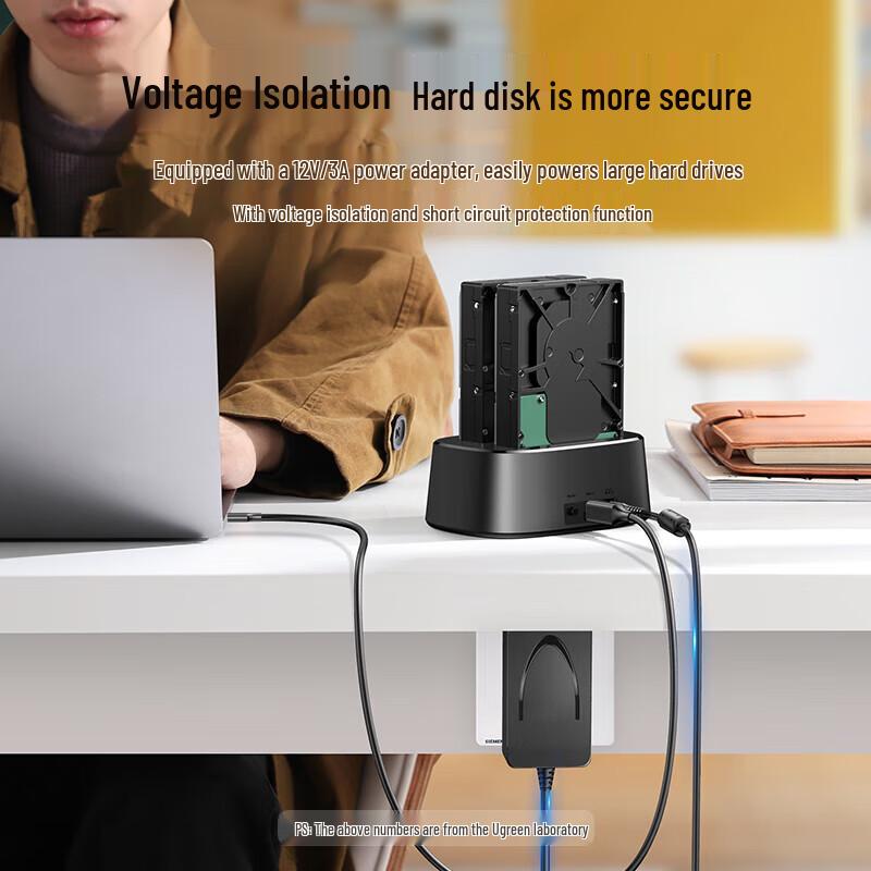 UGREEN Dual-Bay USB 3.0 SATA HDD/SSD Docking Station