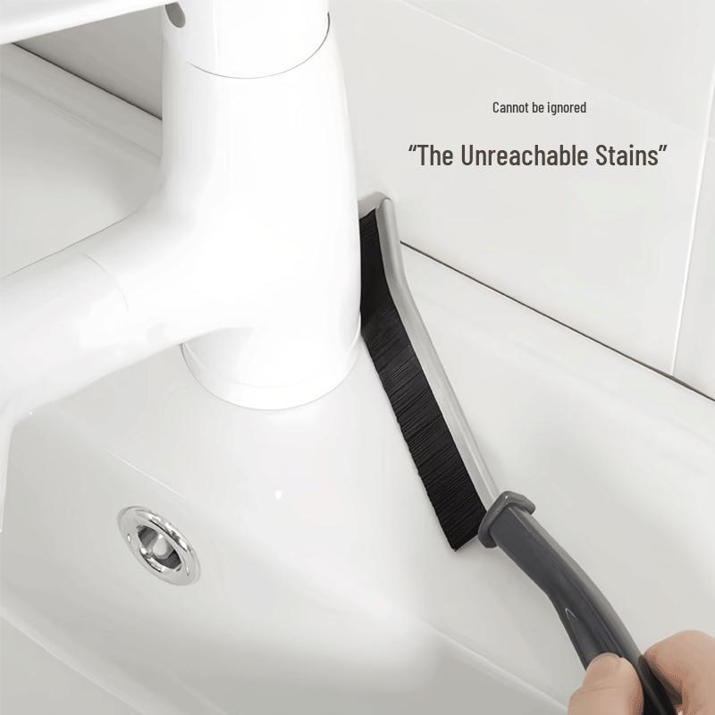 Bathroom Crevice and Gap Cleaning Brush – Multifunctional Wall-Mounted Dusting Tool