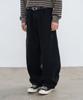 INDUST Barrel Fit Curved Wide Pants_Brown