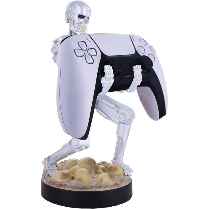 Figurine support manette - terminator - t-800 - noir - multi-plateforme - adulte