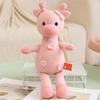 Knitted Animal Series Soft Stuffed Plush Toy Cute Rabbit Elephant Giraffe Woodland Plushies Doll Jungle Safari Birthday Kid Present