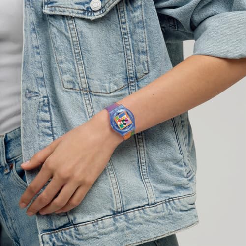 Swatch MATISSE'S SNAIL SO28Z127 Transparent Wristwatch