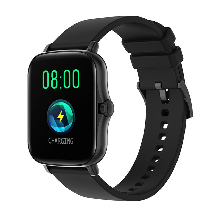 Y20 Woman Smart Watch Full Touch Screen Knob Rotation Fitness Tracker IP67 Sport Smartwatch Heart Rate чёрный