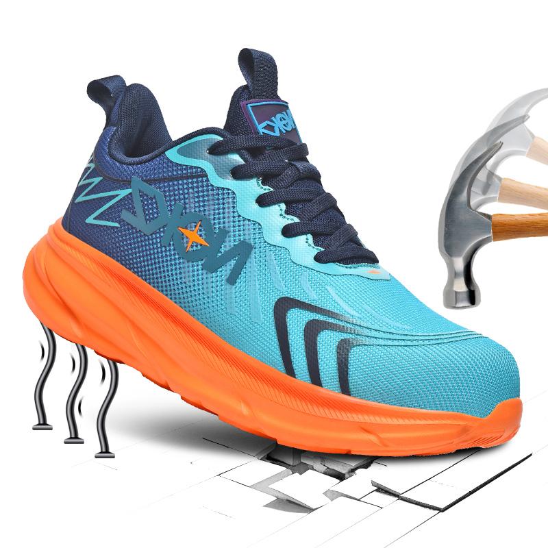 Men's Military Tactical Boots Army Boots Men Side Zipper Military Boots Men Anti-Slip Ankle Boots Work Safety Shoes Hiking Shoe