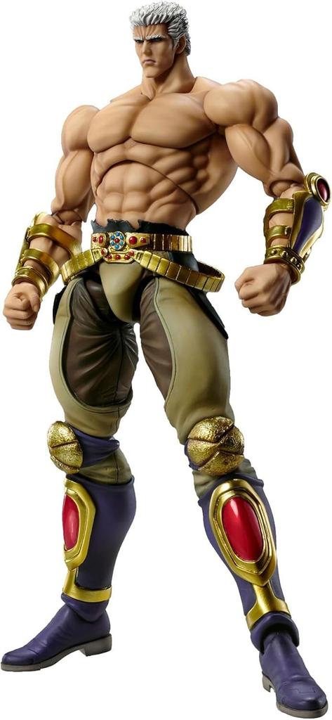 Super figur bevegelig av North Muso Tensei Omtrent 210 mm PVC ABS Nylonmalt bevegelig figur "Fist Star" "Raoh Ver." & &