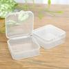 Flip Cover Transparent Storage Box Rectangle Sewing Storage Box  Jewelry Storage