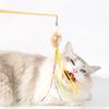 Cat Wand Toy Cute Claw Teasing Stick for Cat Interactive Toy Funny Colorful Kitten Teaser Stick Pet Cat Supplies