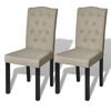 Day and Night - Day and Night Dining Chairs 2 Units of Camel Fabric