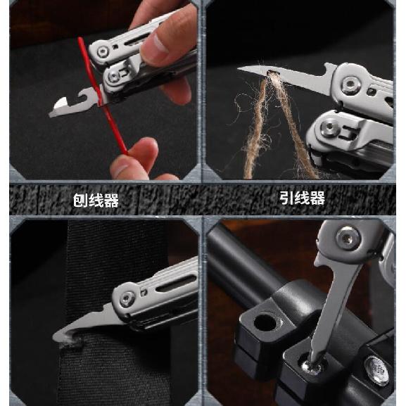 Daicamping DL10 Emergency Plier Folding Multitool Tactical Clamp Combination Survival Gear Clip Multifunctional Multi Tool5