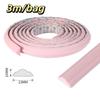 3m/bag EVA Material Self-Adhesive Wall Trim Paintable Surface Imitation Wood Texture Decorative Strip Classic French Style