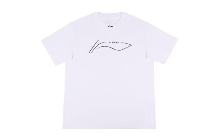 LiNing Обычная футболка Унисекс Белый YHSU167-5 2XL