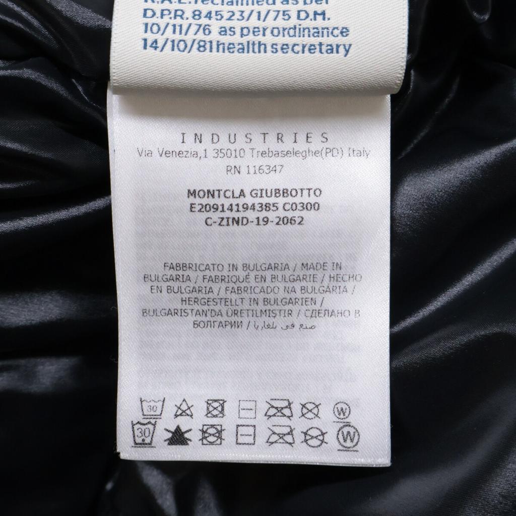 Moncler E20914194385 MONTCLA Moncla Down Jacket Jacket 0 blackUsed