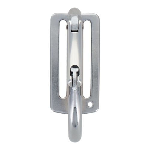 Sankyo Corporation DBLTACT Curved Gate Carabiner Tool Holder, Silver, DT-KA-H