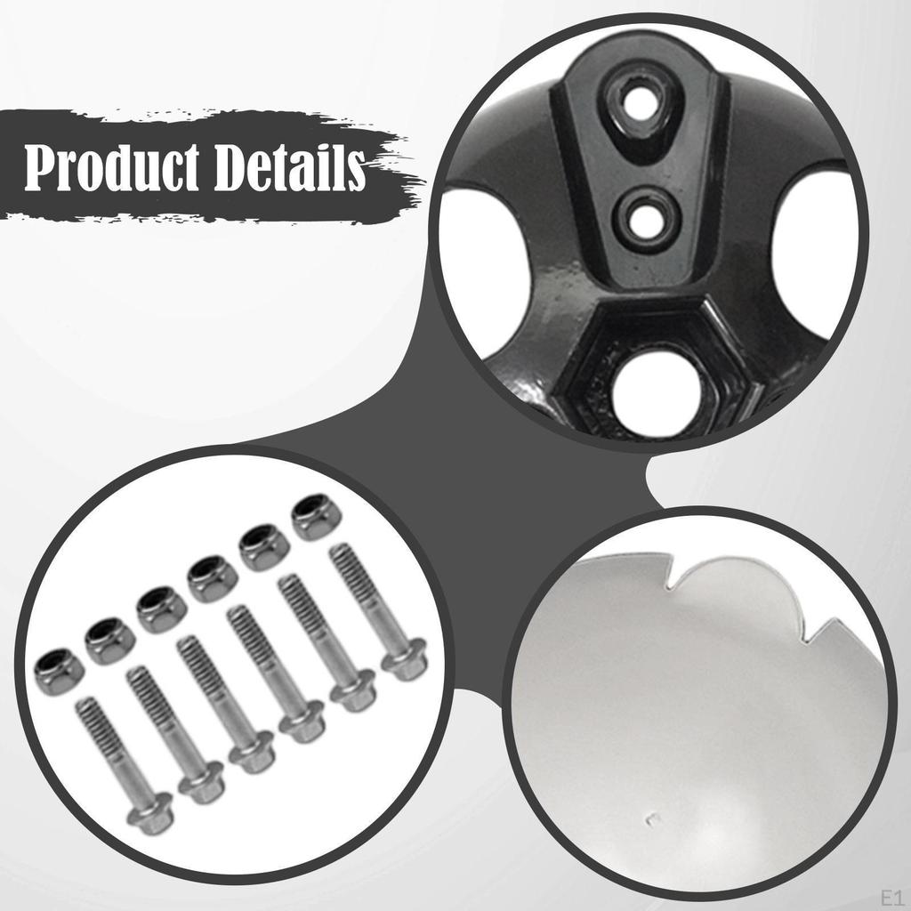 17mm Wind Hub And Cap Kit, Screws, Nuts, Part, Accessories for , Lightweight Sturdy