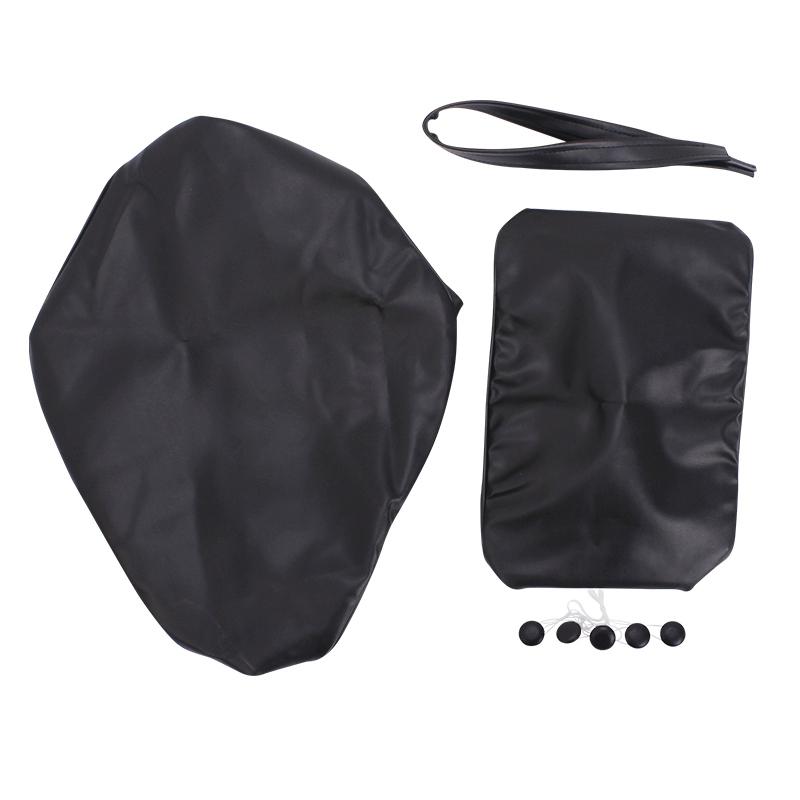 1set Motorcycle Seat Cushions Leather Cover Seat Waterproof For Honda Steed400 Steed600 Steed 400 600 Motorcycle Accessories