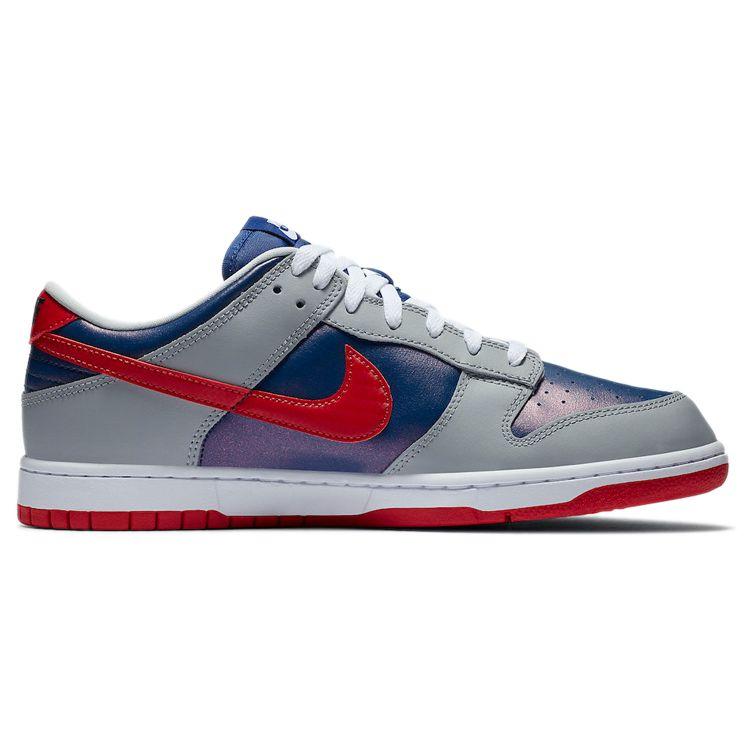 Nike Dunk Low Retro Samba 2020 Unisex Sneaker Silber Hyper-Blau CZ2667-400