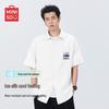 MINISO Men's Short Sleeve Ice Silk Casual Shirt