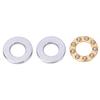 10pcs Thrust   Bearing Miniature High   Flat Steel Bearings Set (F6-12M 6x12x4.5mm)