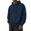Herren Kapuzenpullover Farbe, Langarm Freizeit Lockerer Pullover