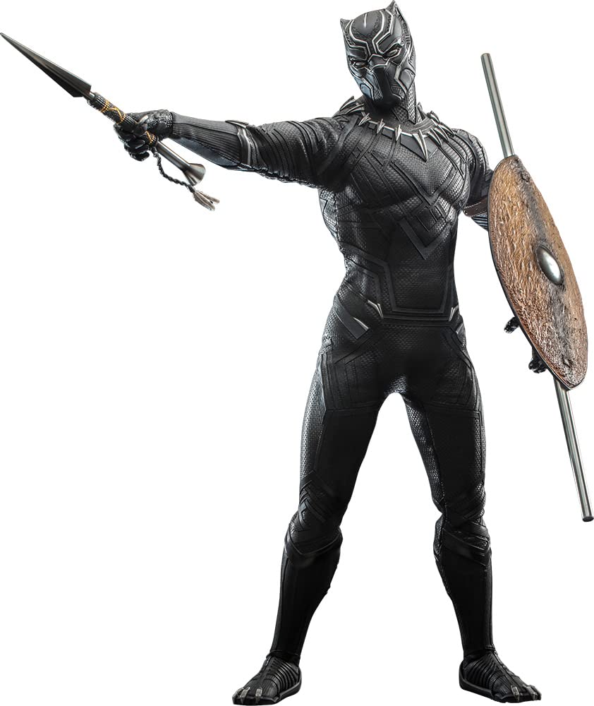

Movie Masterpiece Black Panther Scale Approximately 32cm MMS671 (Original Suit) 1/6 Figure, Black, Tall, чорний