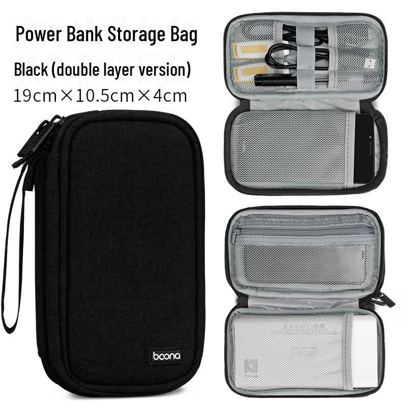 ROMOSS Power Bank & Accessory Storage Case for Cables and Earphones