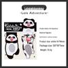 Yuezhen Cute Pet Adventure Graduation Gift: High-End Creative Magnetic Bookmark