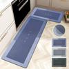 Lovely Cartoon Decoration Kitchen Carpet Anti-Skid Quick-Drying Diatom Mud Pad Oil Absorption Dirt Resistance
