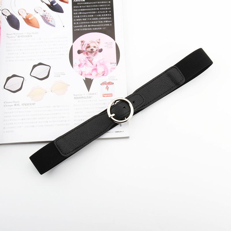 Dames Leren Taille Riem Met Gesp Voor Casual Jeans En Dagelijkse Kleding