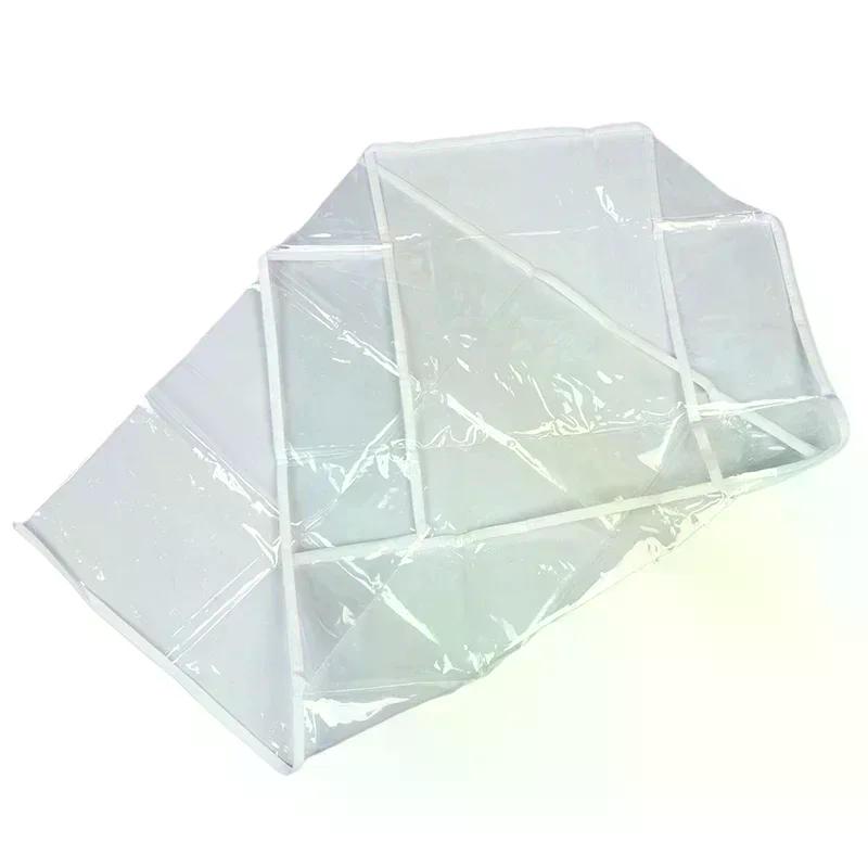 Transparent Plastic Chair Cover Protective Cover PVC Dining Chair Cover Universal Waterproof Oil-proof Anti Scratch Chair Cover