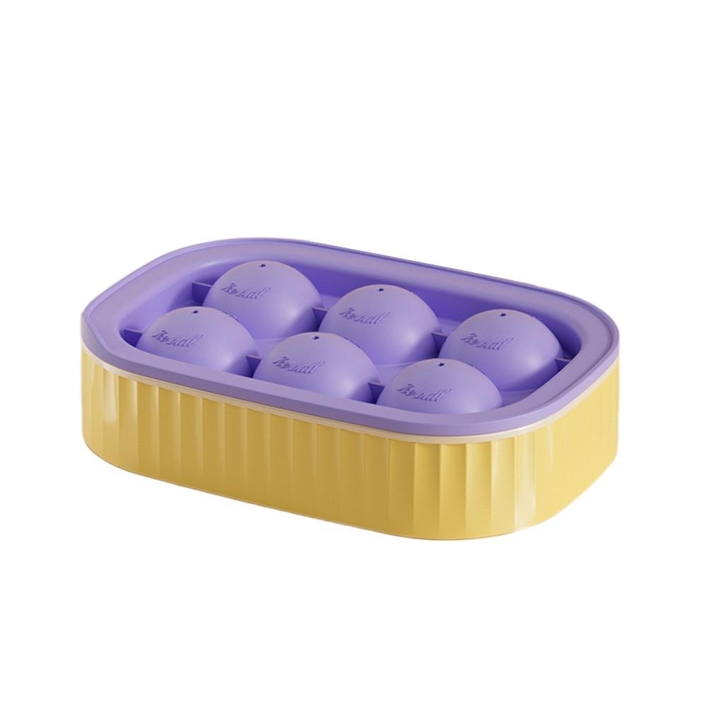 Easy To Demould Ice Box Dopamine Round Ice Trays New Ice Ball Mold
