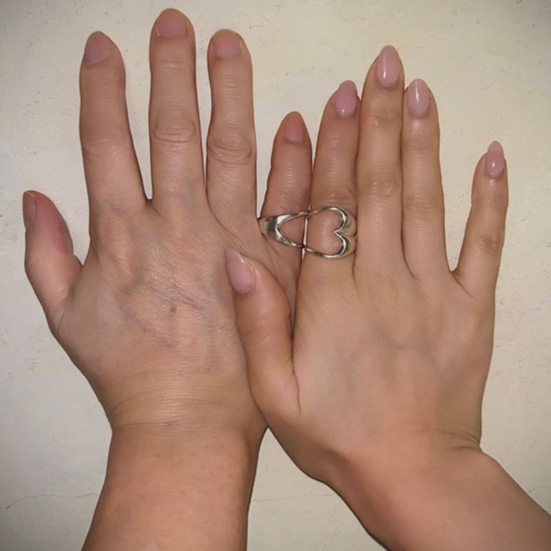 SULTANA Connected love ring (Bottom)