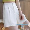 Women's High-Waisted A-Line Wide-Leg Shorts - Spring/Summer 2026 Petite Plus Size