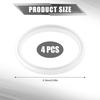 4pcs Gasket Replacement for Stanley Classic 24oz Food Jar, Silicone Cap Sealing Ring Gaskets Seal Parts Rubber Leak-Proof Bottle Lid O Ring for
