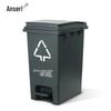 Ansergy Multi-Zone Foot Pedal Waste Bin