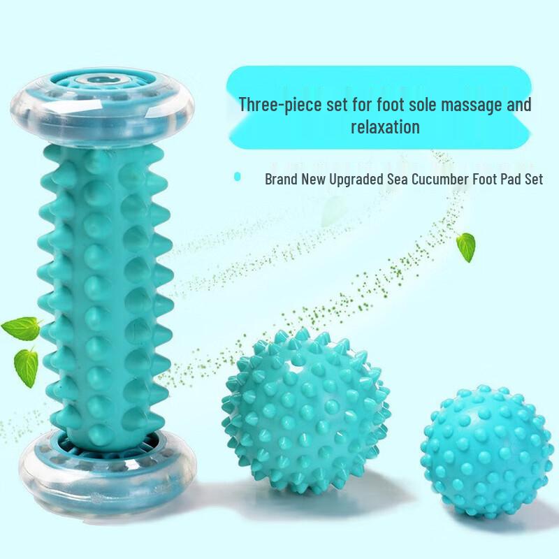 Foot Massager Roller and Fascia Ball Set
